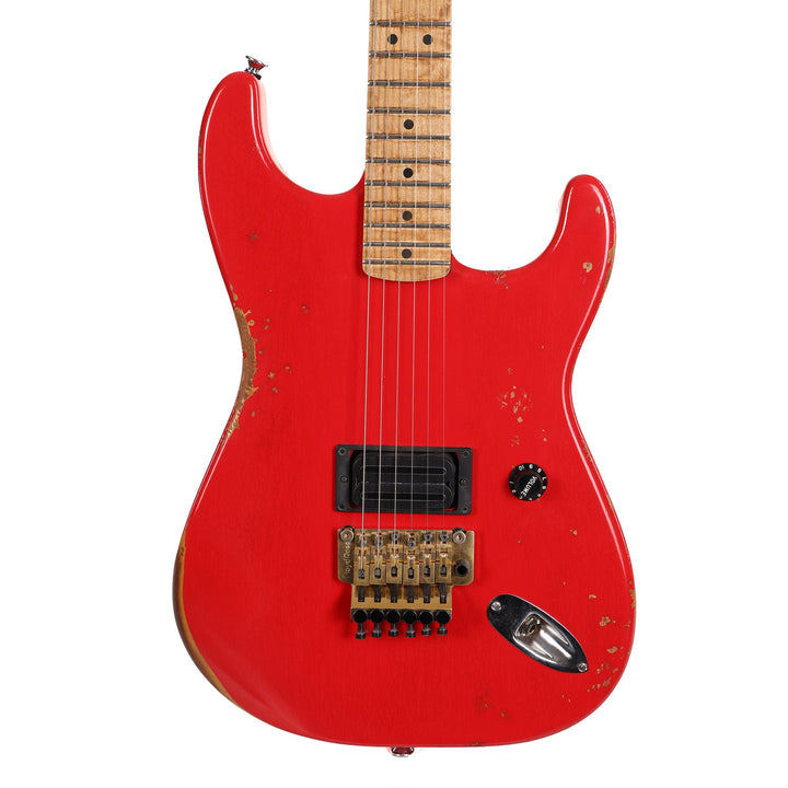 Charvel Custom Shop San Dimas Nitro Aged Hot Rod Red 2025