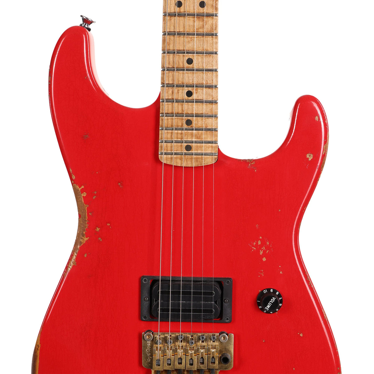 Charvel Custom Shop San Dimas Nitro Aged Hot Rod Red 2025 — 4