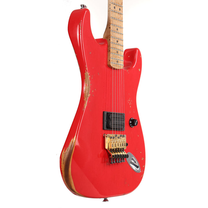 Charvel Custom Shop San Dimas Nitro Aged Hot Rod Red 2025