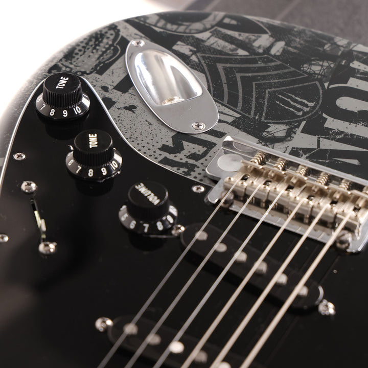 Fender American Standard Stratocaster Limited Edition Monster Energy Black 2013