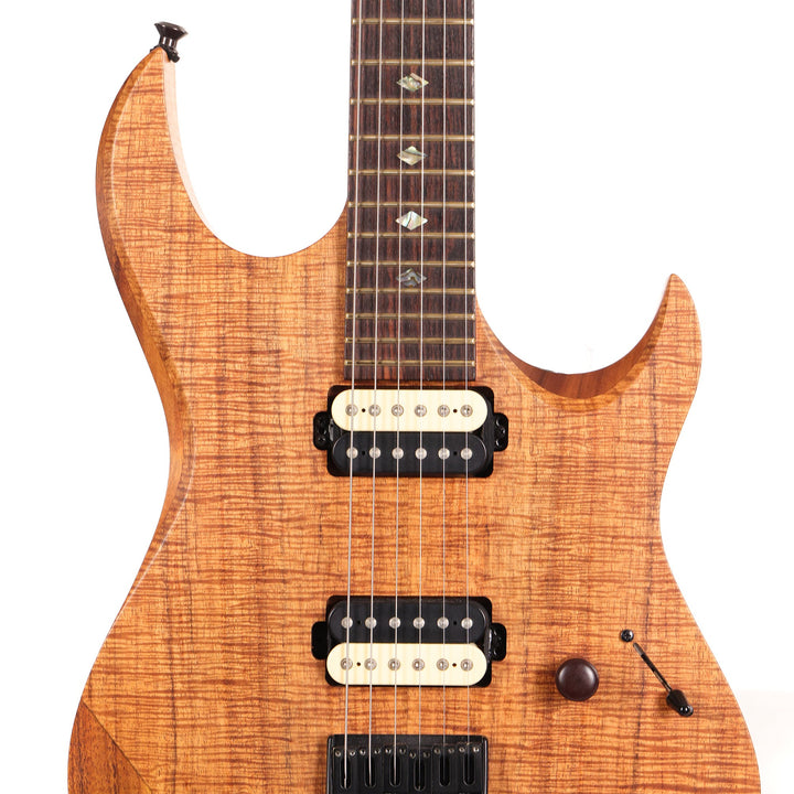 Kiesel Vader Flamed Koa Top 2015