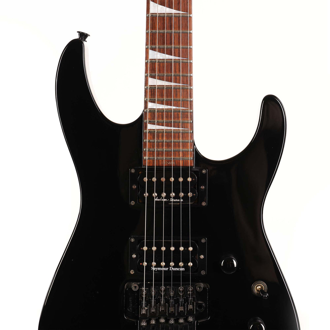 Jackson Stars Soloist Black 2003 | The Music Zoo