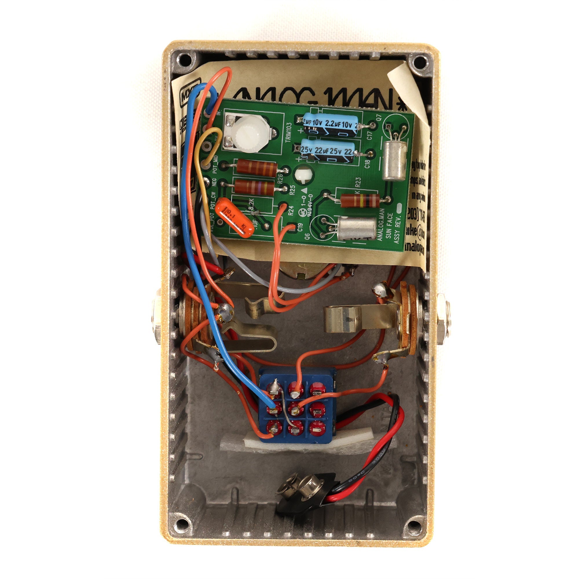Analog.Man Sun Face NKT 275 Fuzz Guitar Effect Pedal | The Music Zoo