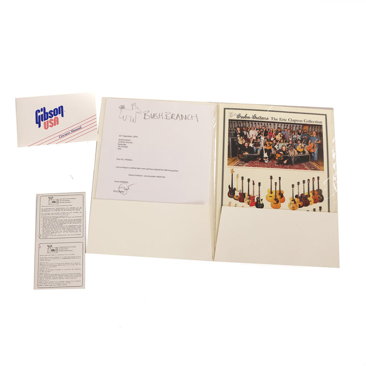 1991 Gibson Firebird V Owned by Eric Clapton Cardinal Red