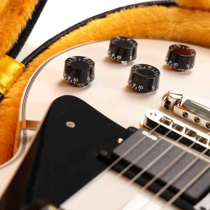 Gibson Custom Shop Les Paul Custom Made 2 Measure Alpine White with EMGs 2025