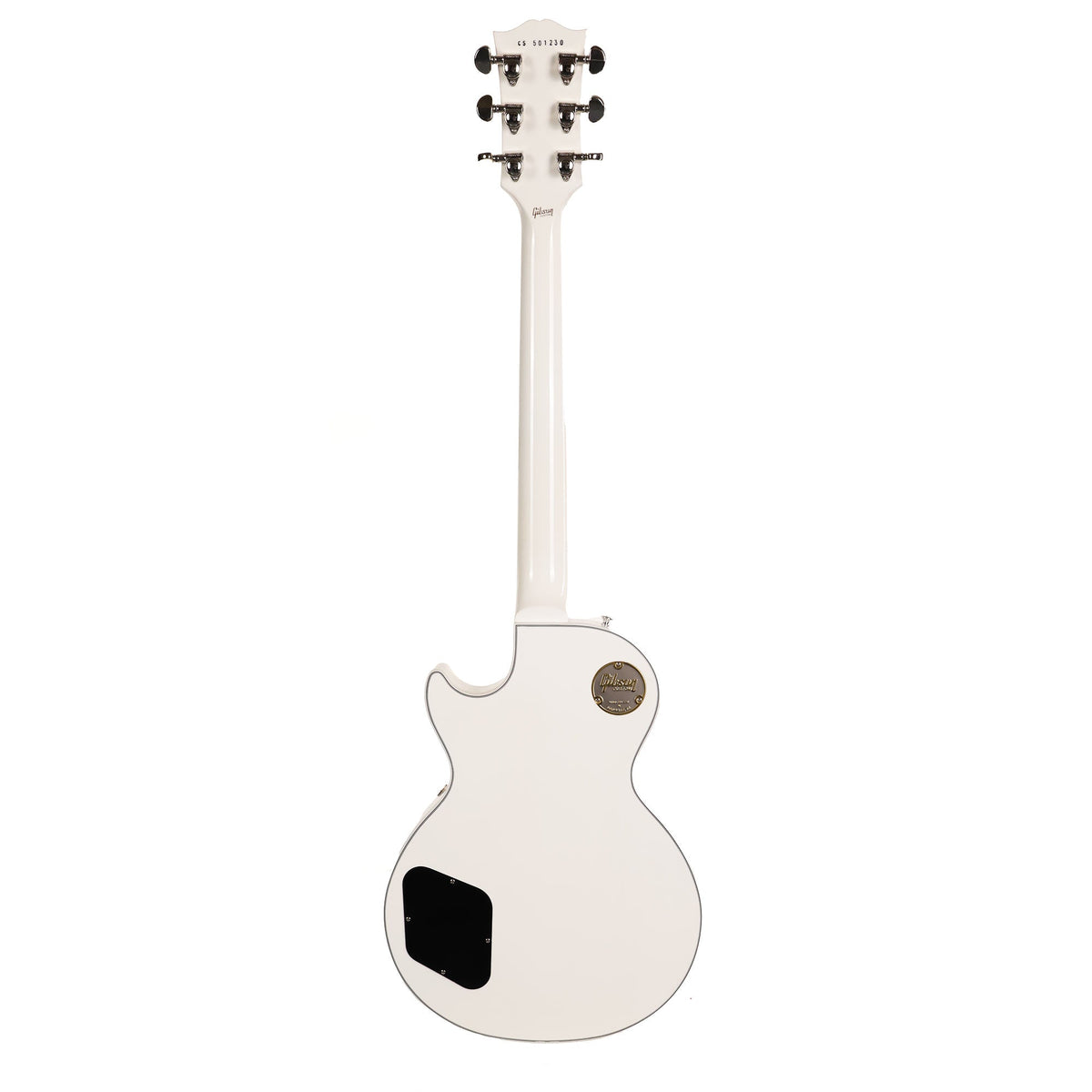 Gibson Custom Shop Les Paul Custom Made 2 Measure Alpine White with EMGs 2025 — 3