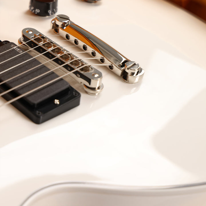 Gibson Custom Shop Les Paul Custom Made 2 Measure Alpine White with EMGs 2025