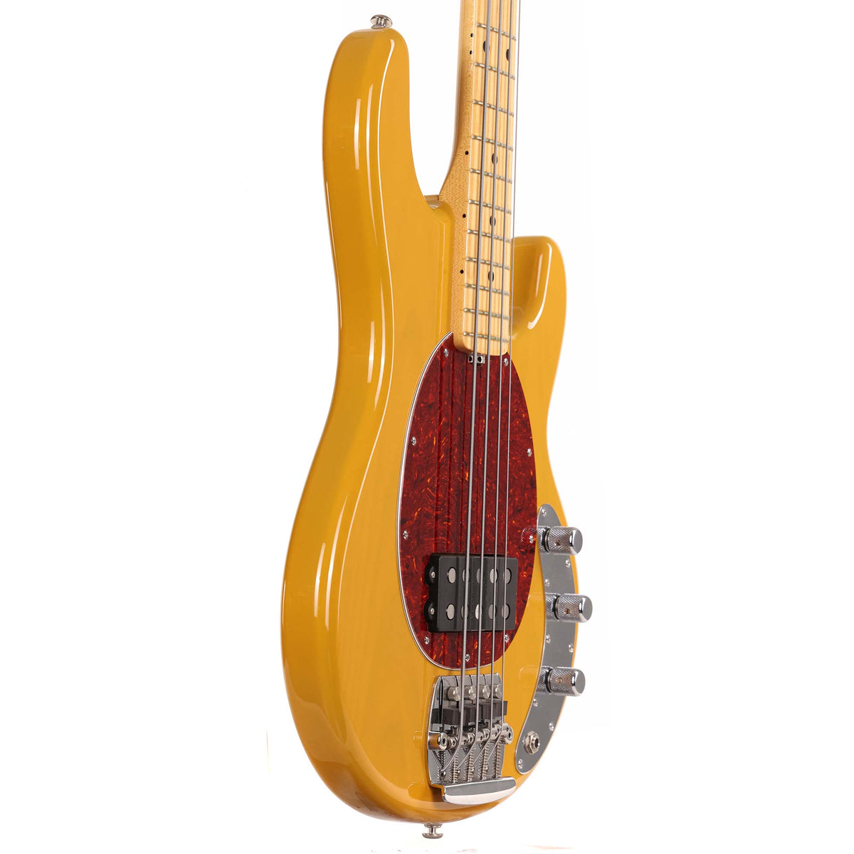 Ernie Ball Music Man 40th Anniversary StingRay Old Smoothie Bass Trans Buttercream 2017 — 5