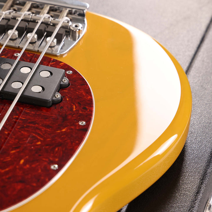 Ernie Ball Music Man 40th Anniversary StingRay Old Smoothie Bass Trans Buttercream 2017