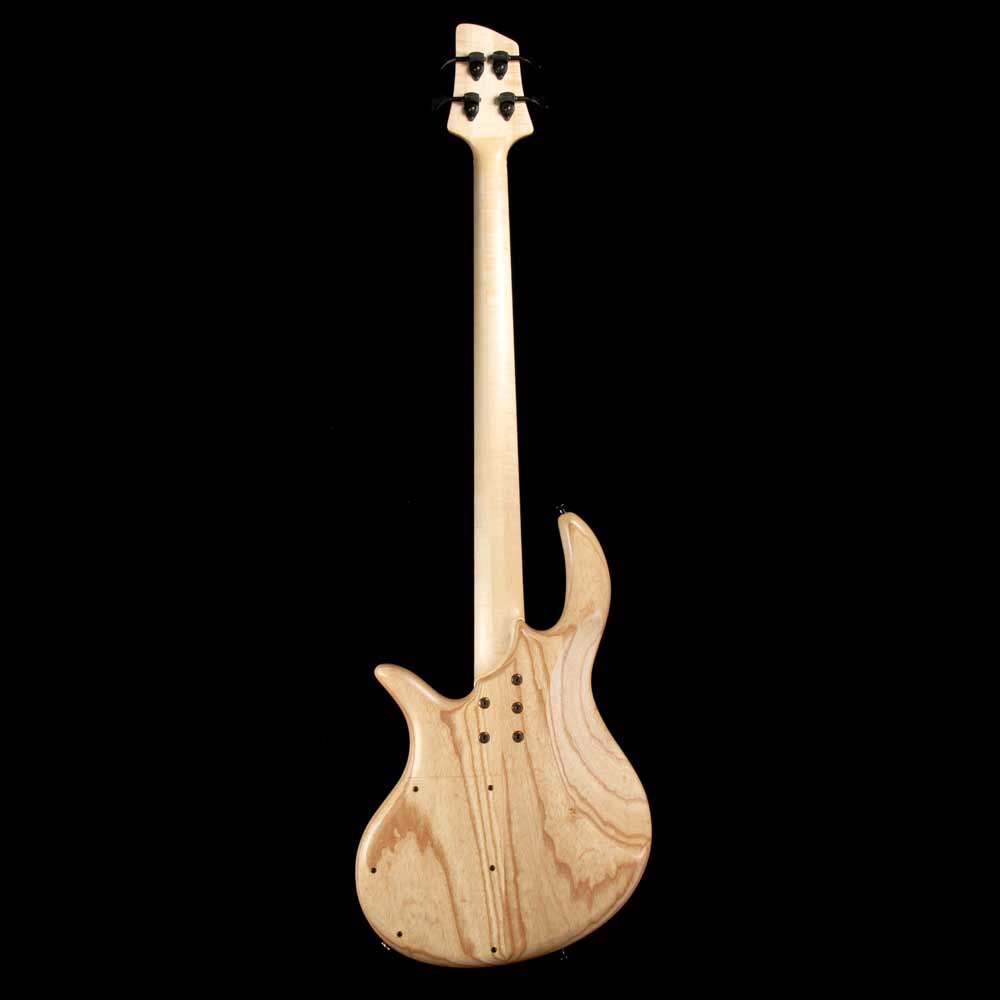 Elrick eVolution Gold Series 4-String Bass Flame Maple Top Natural — 3