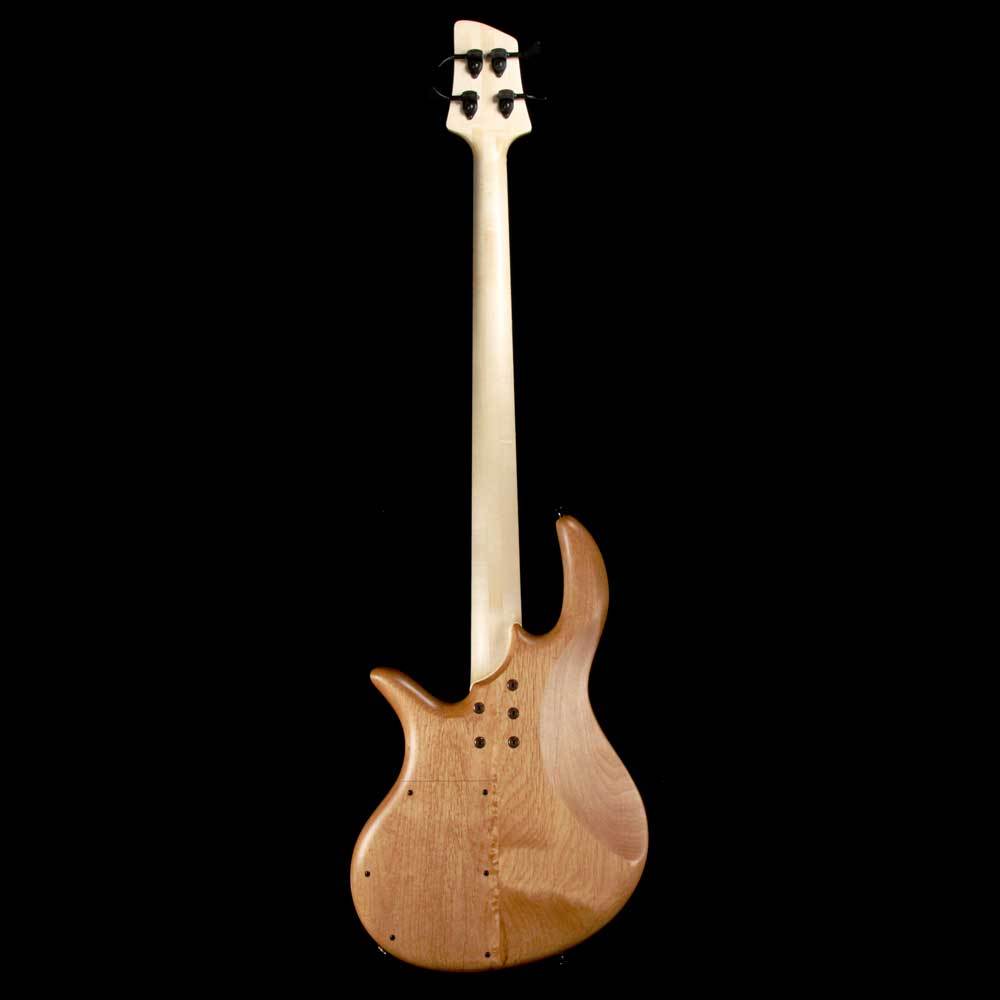 Elrick eVolution Gold Series 4-String Bass Flame Redwood Top