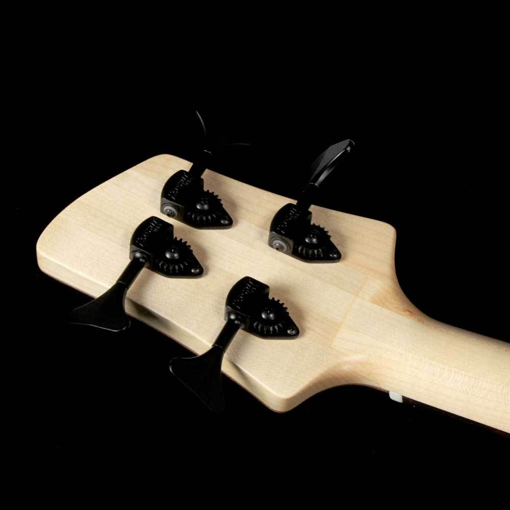 Elrick eVolution Gold Series 4-String Bass Flame Redwood Top Natural — 5
