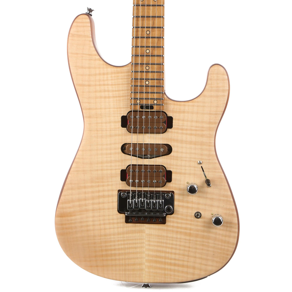 Charvel Guthrie Govan Signature HSH Flame Top Natural Used — 1
