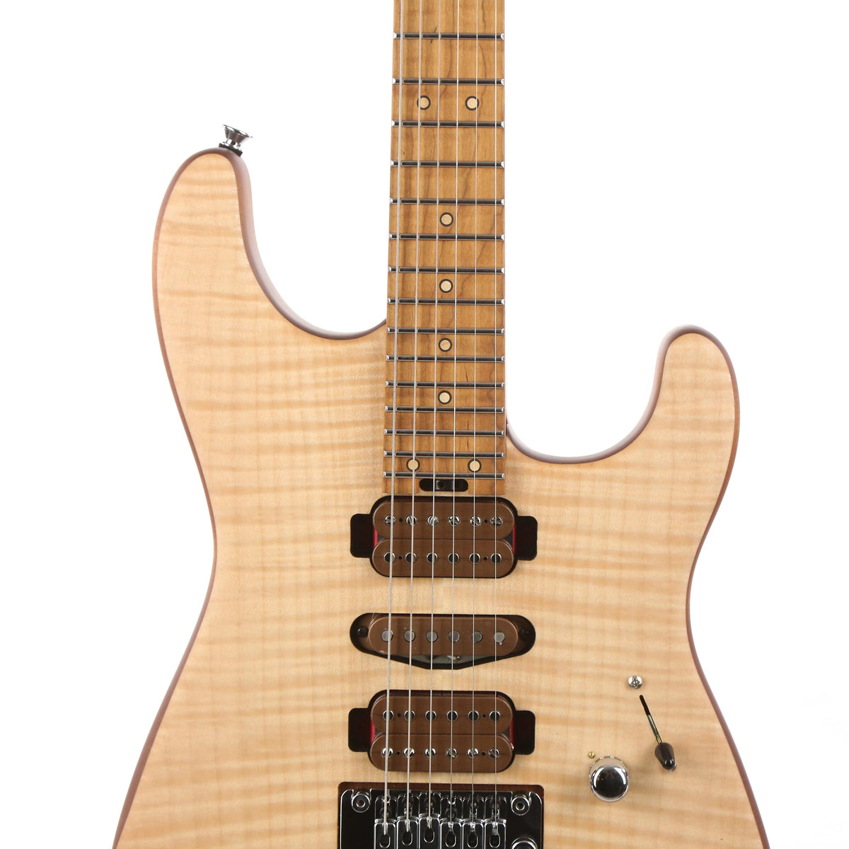 Charvel Guthrie Govan Signature HSH Flame Top Natural Used — 6