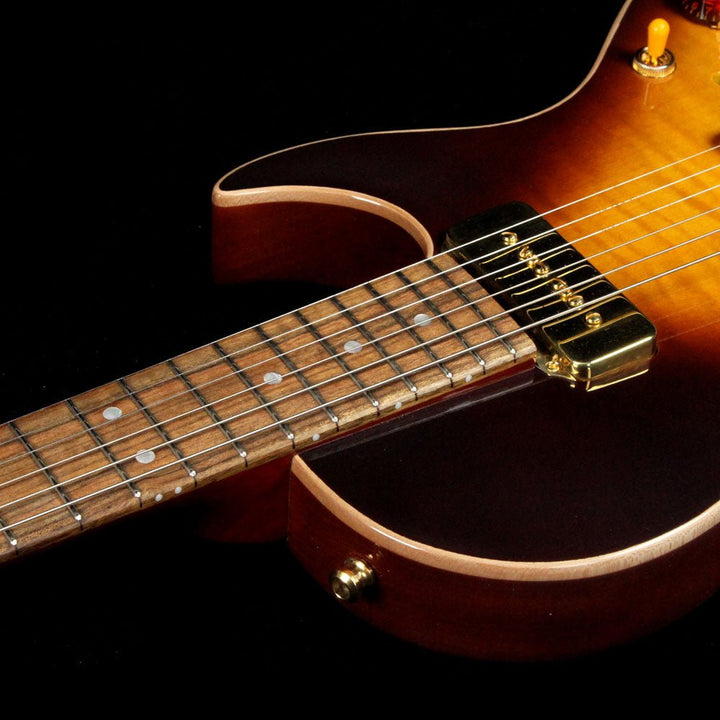 B&G Guitars Little Sister Crossroads Cutaway Tobacco Burst