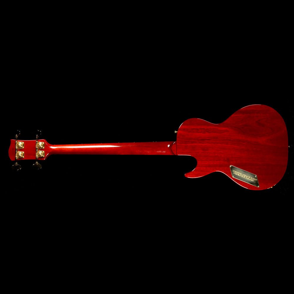 B&G Guitars Big Sister Bass Guitar Transparent Red — 3