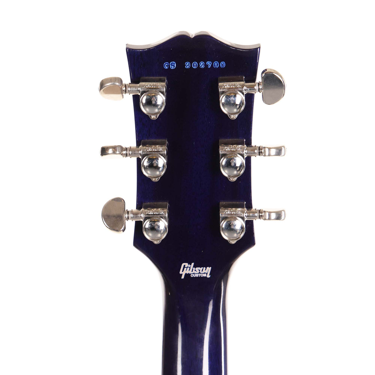 Gibson Custom Shop Les Paul Custom Figured Trans Blue Gloss 2023 — 13