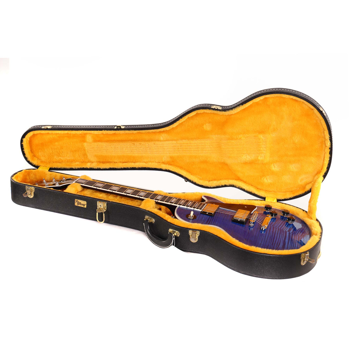 Gibson Custom Shop Les Paul Custom Figured Trans Blue Gloss 2023 — 15