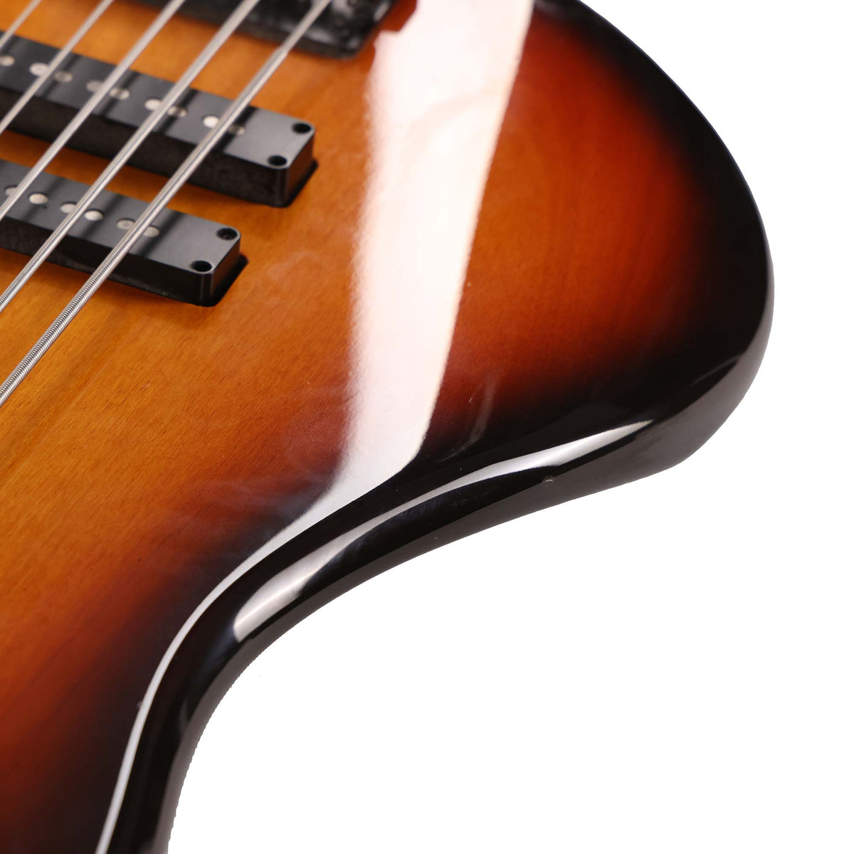 New York Bass Works 6-String Bass Sunburst Used — 8