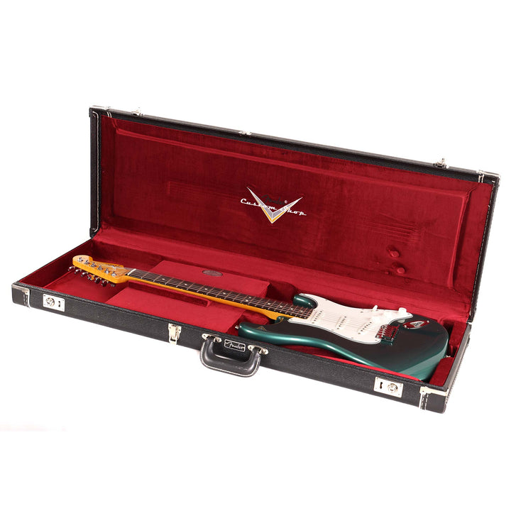 Fender Custom Shop Custom Deluxe Stratocaster NOS Sherwood Green Metallic 2025