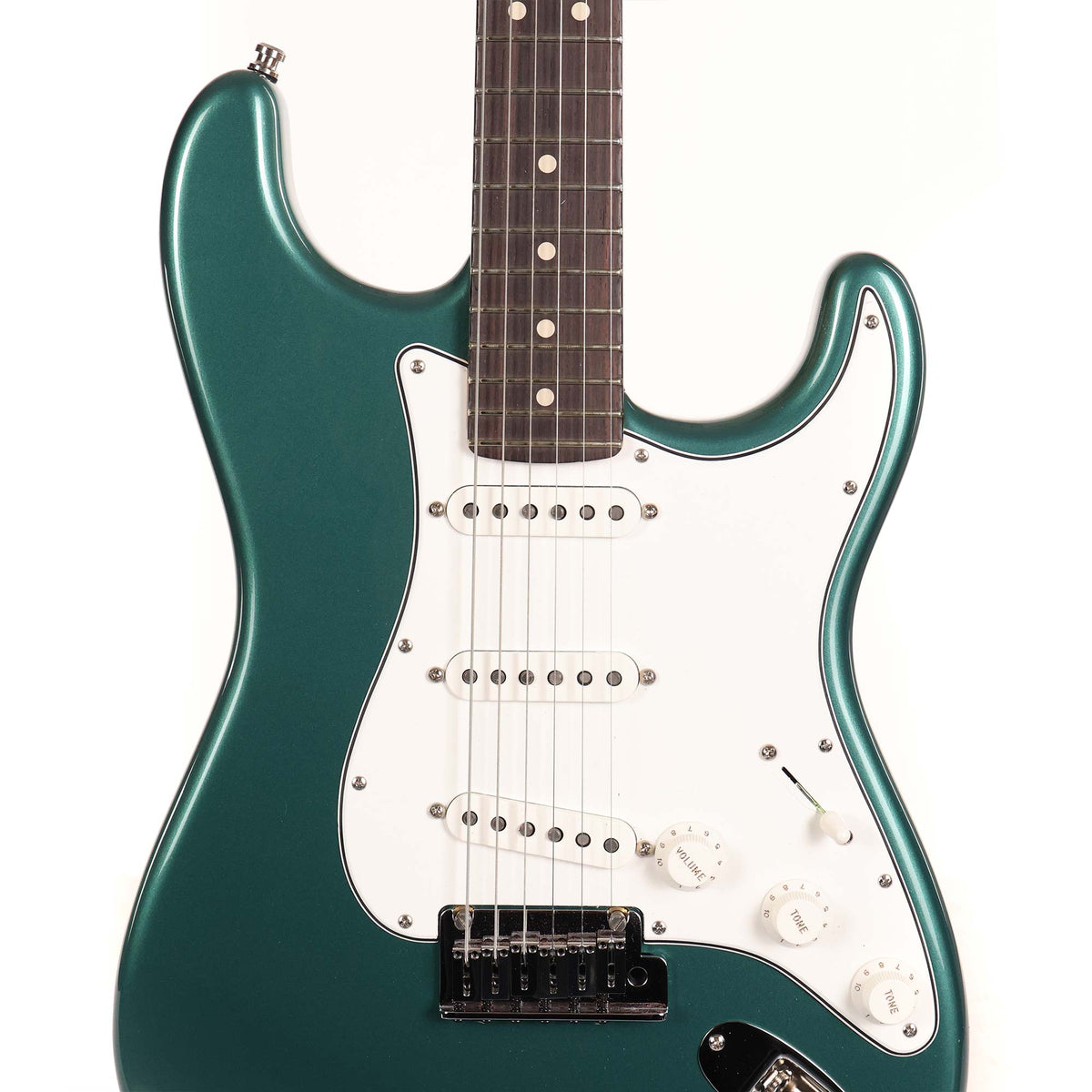 Fender Custom Shop Custom Deluxe Stratocaster NOS Sherwood Green Metallic 2025 — 4