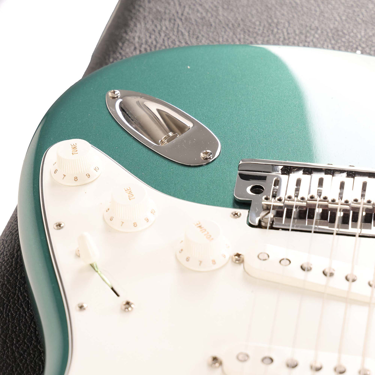 Fender Custom Shop Custom Deluxe Stratocaster NOS Sherwood Green Metallic 2025 — 9