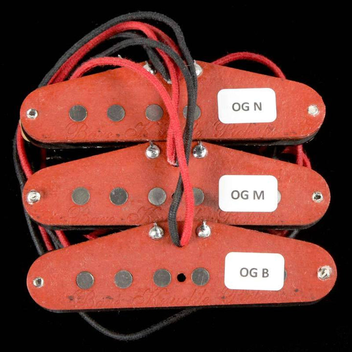 Bare Knuckle Boot Camp Old Guard Strat Pickup Set Black