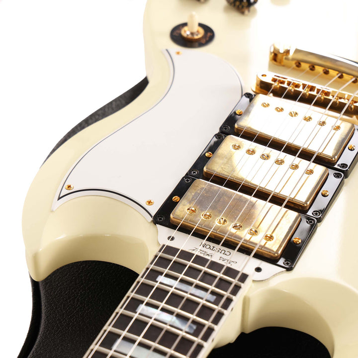 Gibson Custom Shop 1961 SG Custom Stopbar VOS Classic White 2021