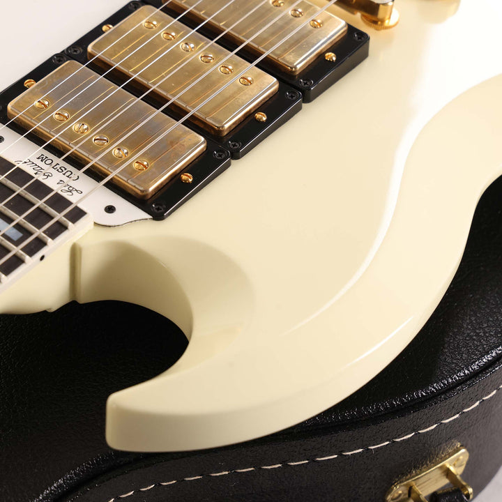 Gibson Custom Shop 1961 SG Custom Stopbar VOS Classic White 2021