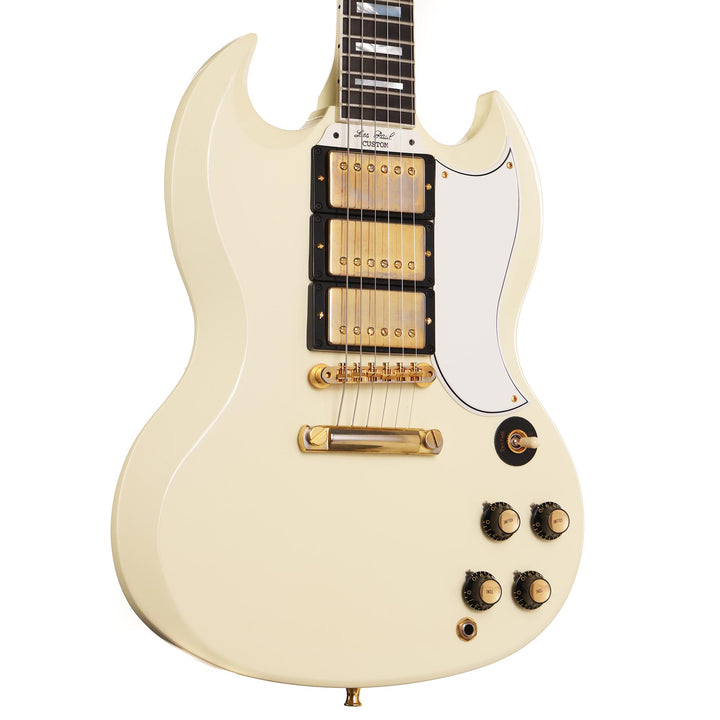Gibson Custom Shop 1961 SG Custom Stopbar VOS Classic White 2021