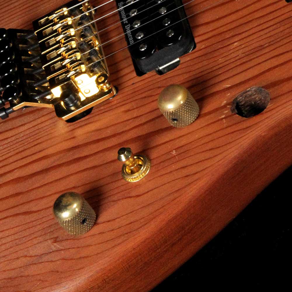 Charvel Custom Shop Carbonized Recycled Redwood San Dimas 2015 — 6