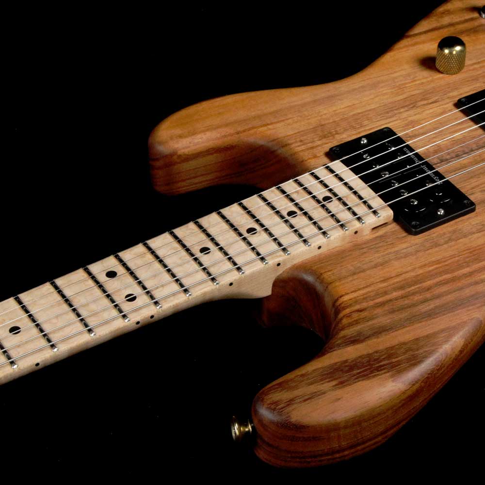 Charvel Custom Shop San Dimas Koa HH Natural Series Natural Oil — 6