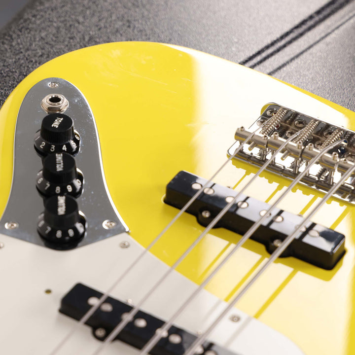 Fender Made in Japan Limited International Color Jazz Bass Monaco Yellow 2023