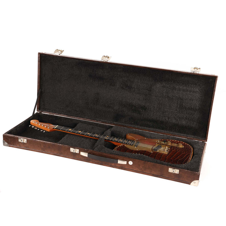 Paoletti Nancy Wine Crocodile Series Guitar 2019