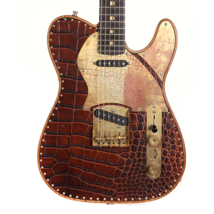 Paoletti Nancy Wine Crocodile Series Guitar 2019