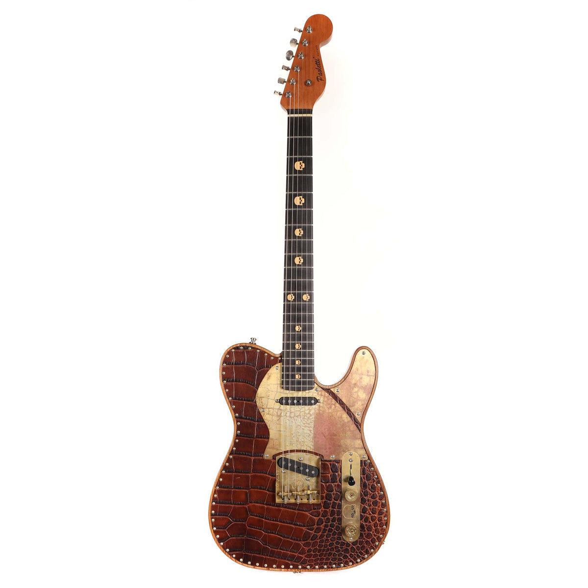 Paoletti Nancy Wine Crocodile Series Guitar 2019 — 2