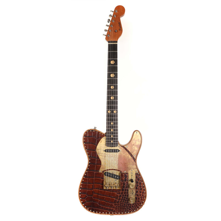Paoletti Nancy Wine Crocodile Series Guitar 2019