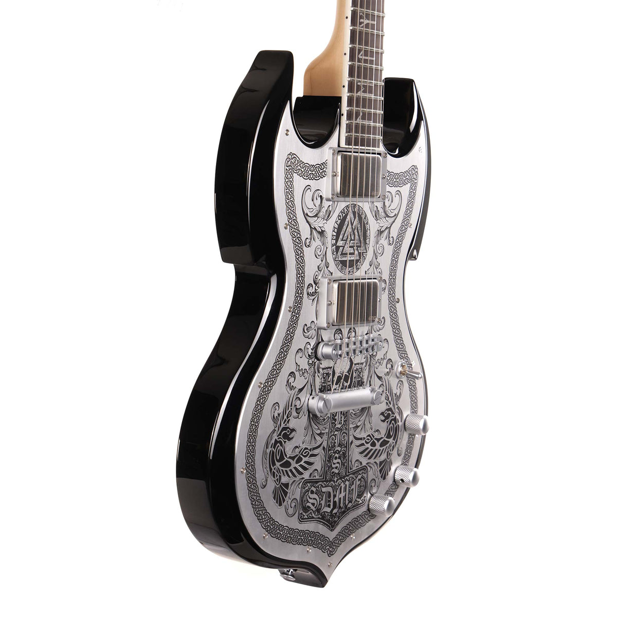 Wylde Audio Iron Works Barbarian Black Burst 2024 — 5
