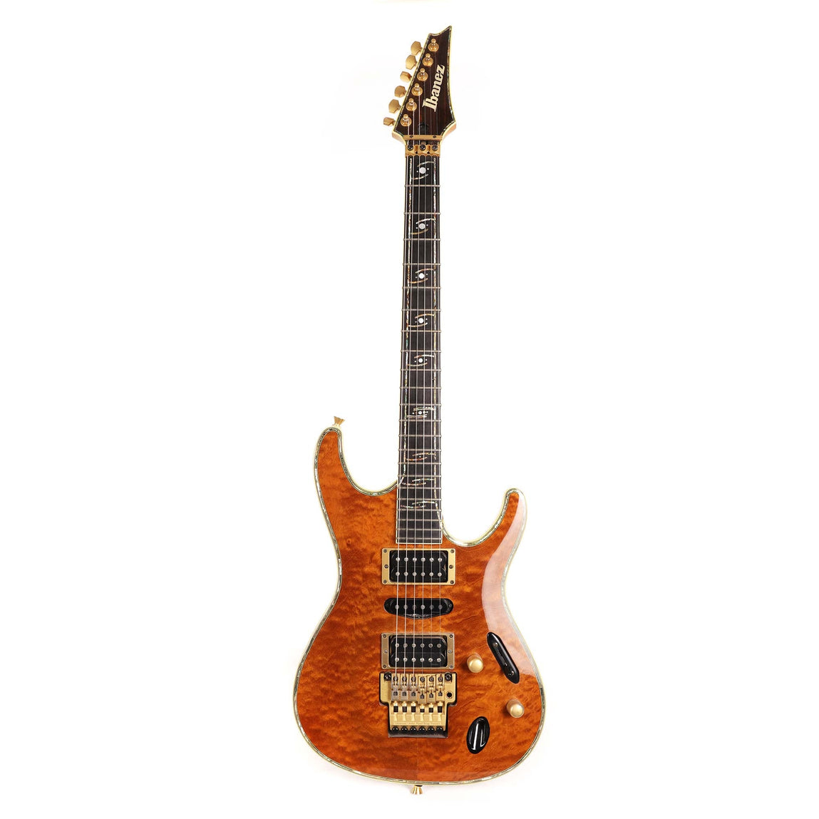 1997 Ibanez J. Custom S5400 Guitar Natural | The Music Zoo