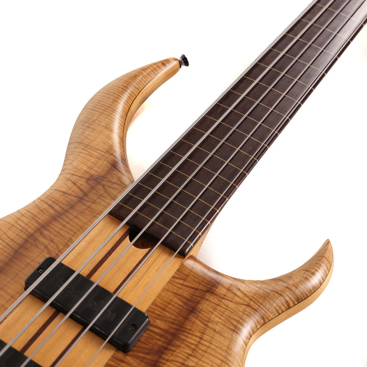 Sukop Classic 5-String Neck-Thru Fretless Bass Natural Used
