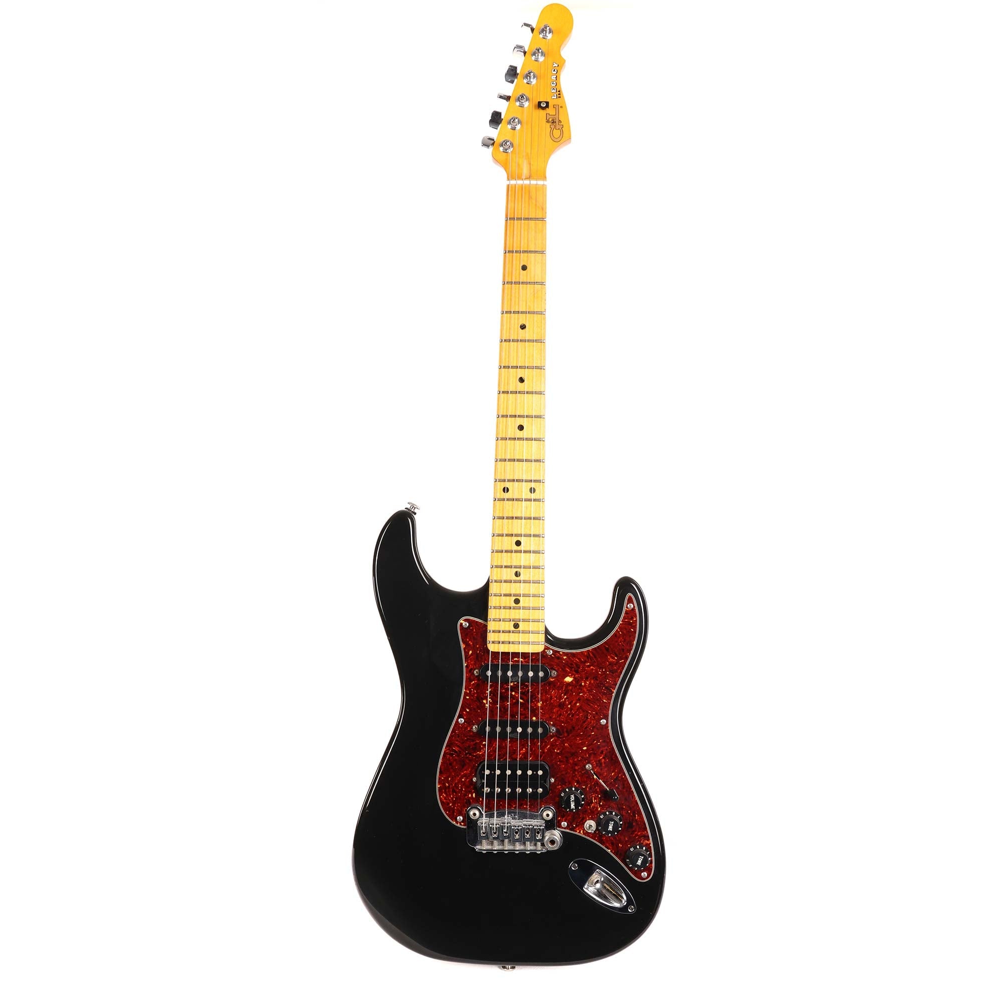 1992 G&L Legacy HSS Maple Fretboard Black | The Music Zoo