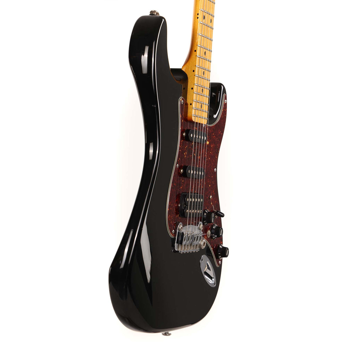 1992 G&L Legacy HSS Maple Fretboard Black — 5