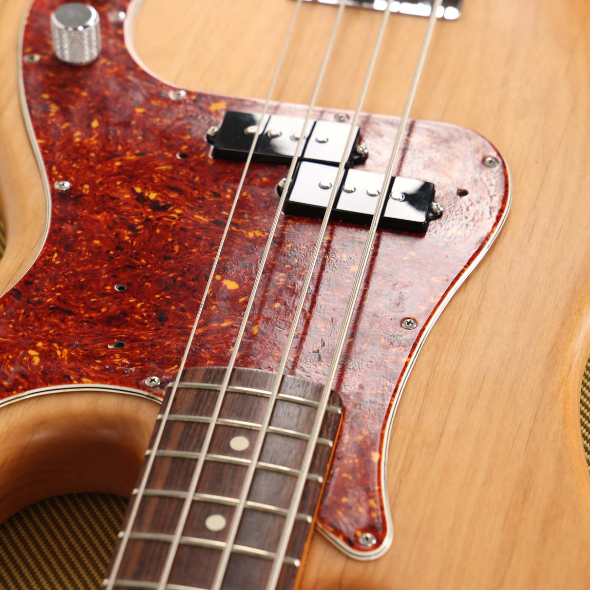 1996 Fender Precision Bass MIJ Stripped Natural | The Music Zoo