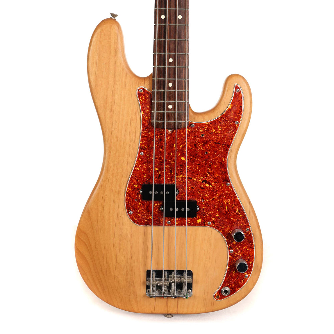 1996 Fender Precision Bass MIJ Stripped Natural | The Music Zoo