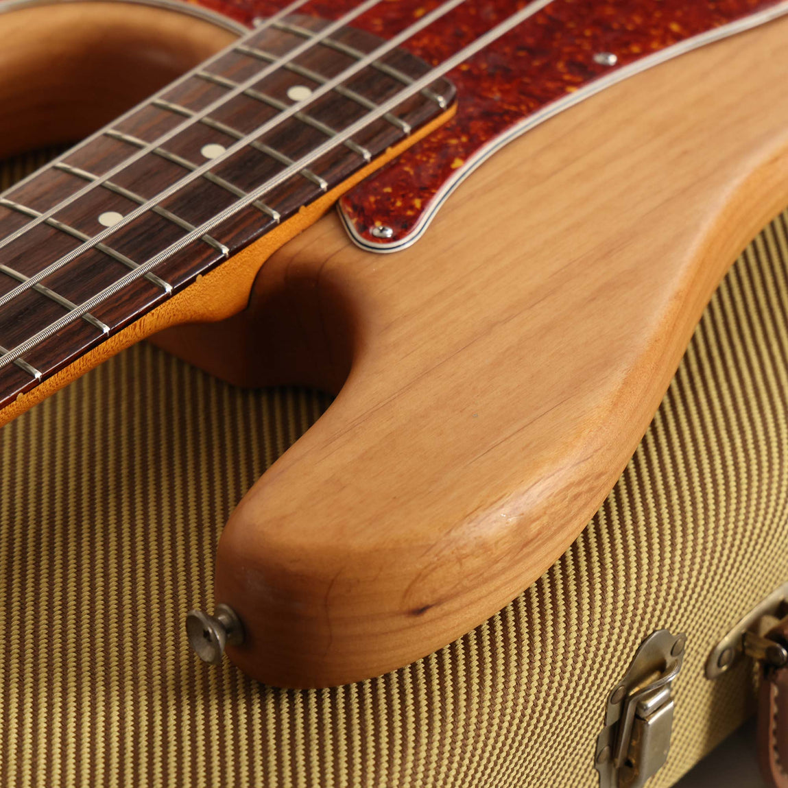 1996 Fender Precision Bass MIJ Stripped Natural | The Music Zoo