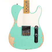 Fender Custom Shop Reverse Esquire Heavy Relic Faded Aged Seafoam Green 2023