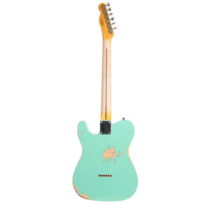 Fender Custom Shop Reverse Esquire Heavy Relic Faded Aged Seafoam Green 2023