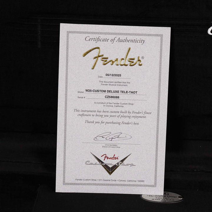 Fender Custom Shop Custom Telecaster Deluxe Taos Turquoise 2025