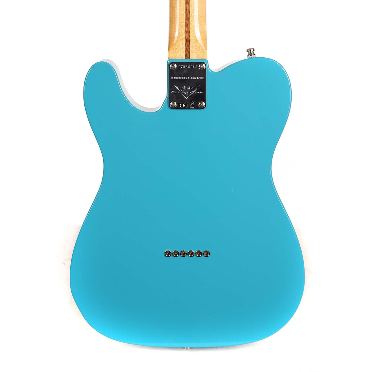 Fender Custom Shop Custom Telecaster Deluxe Taos Turquoise 2025 — 6