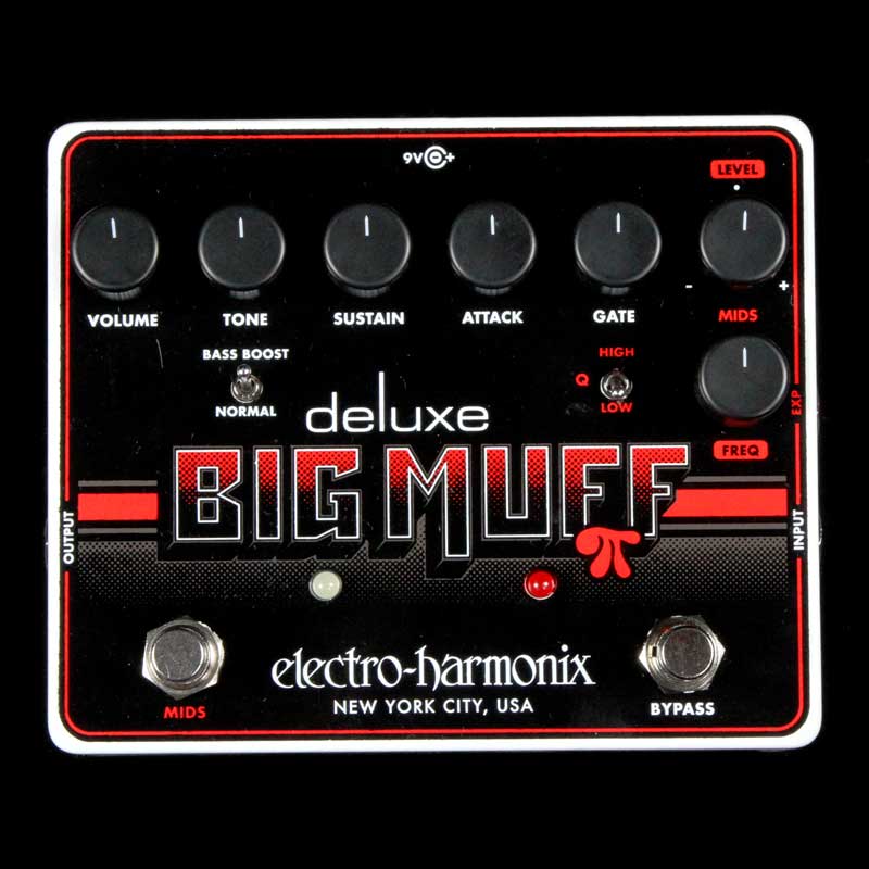 Electro-Harmonix Deluxe Big Muff Pi Fuzz Effect Pedal | The Music Zoo